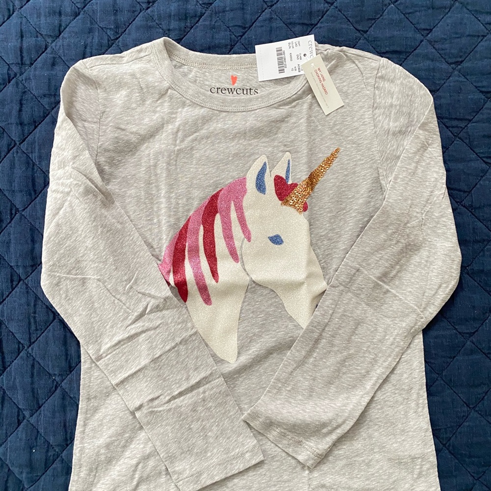 NWT Crewcuts T-shirt 🦄 - Picture 1 of 6